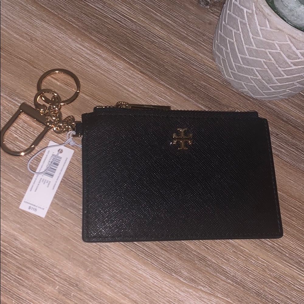 NEW- Tory Burch keychain wallet